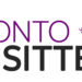 Image contains a logo that says "Toronto" on one line and then "Pet Sitter" below it. To the right, there is a paw print.